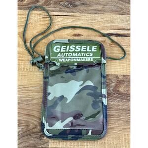 Geissele Automatics Desert Camo ID Landyard/Badge Holder LV Shot Show, NEW
